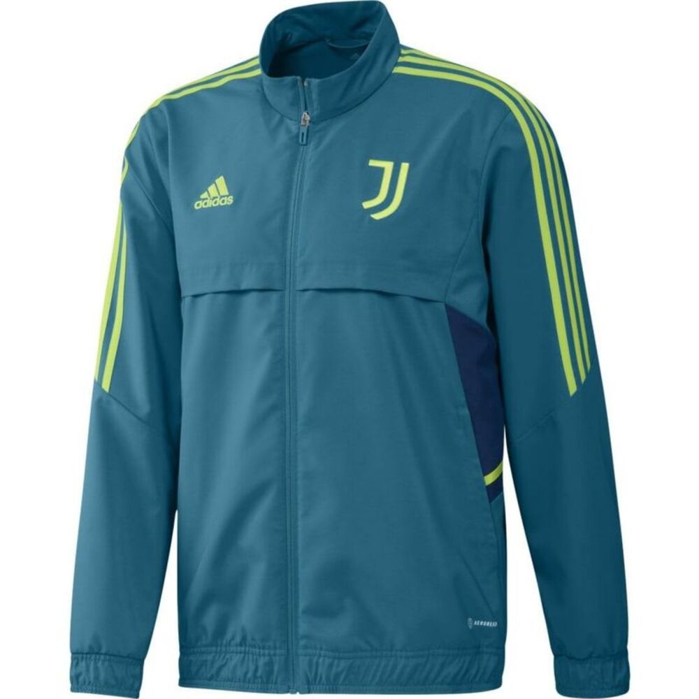 Adidas Unisex Adult Pre-Match Juventus FC Jacket / Teal